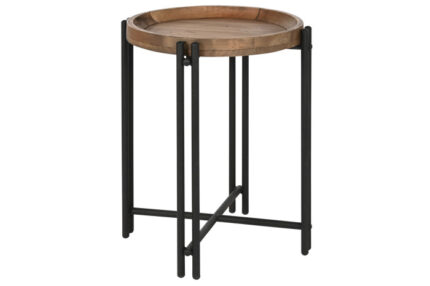 MESA AUXILIAR MADEIRA CASTANHA