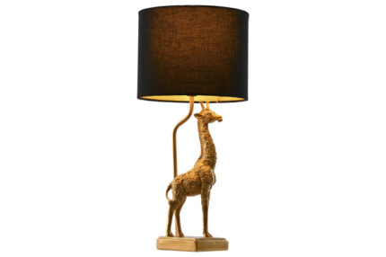 CANDEEIRO DE MESA RESINA POLIESTER GIRAFA